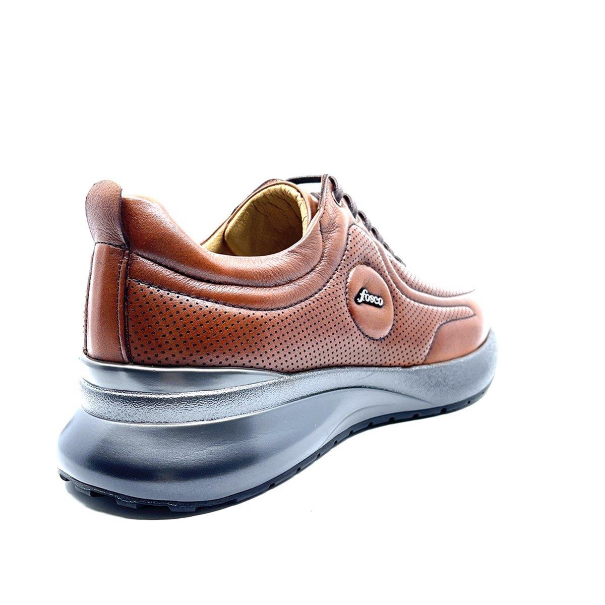 Fosco Taba Hakiki Deri Sneaker Ayakkabı 2725 686