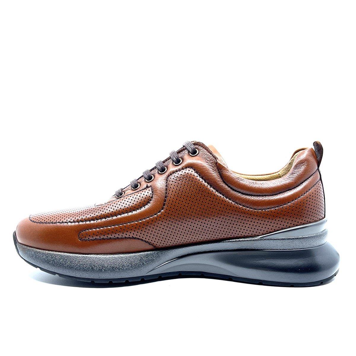 Fosco Taba Hakiki Deri Sneaker Ayakkabı 2725 686