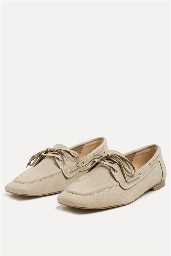 Majensia 255009 Şık ve Rahat Loafer - BEJ