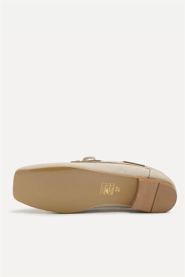 Majensia 255009 Şık ve Rahat Loafer - BEJ