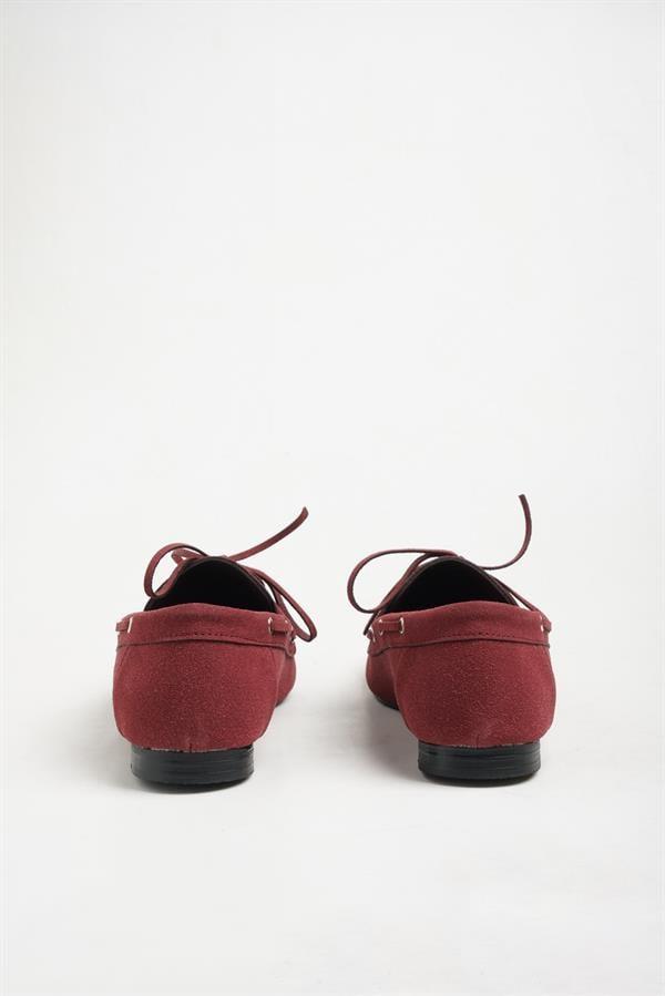 Majensia 255009 Şık ve Rahat Loafer - BORDO