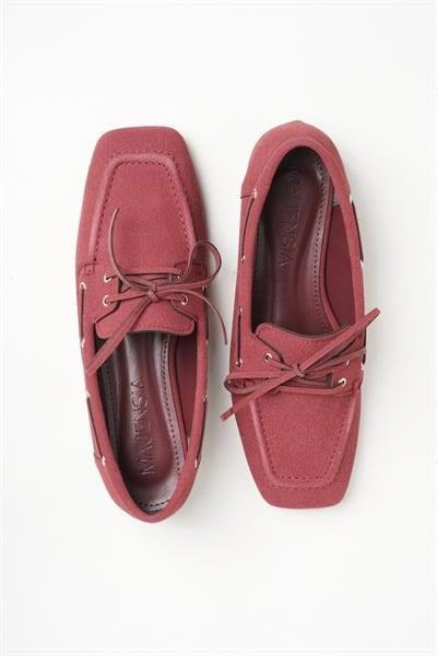Majensia 255009 Şık ve Rahat Loafer - BORDO