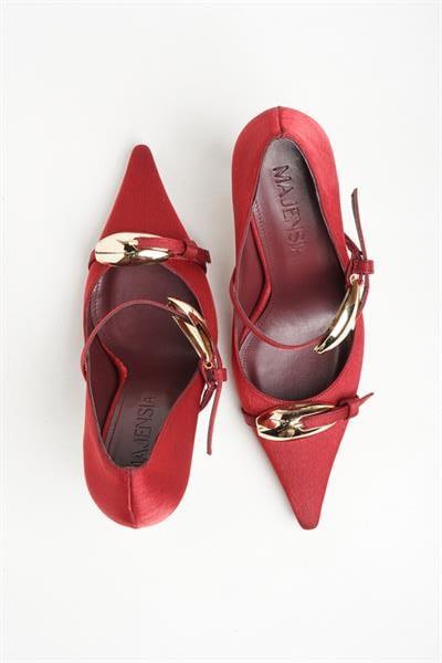 Majensia 255015 Şık Ayakkabı - BORDO