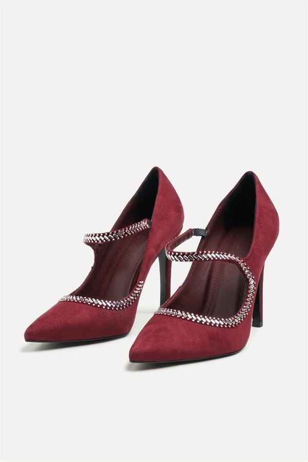 Majensia 255017 Şık Ayakkabı - BORDO