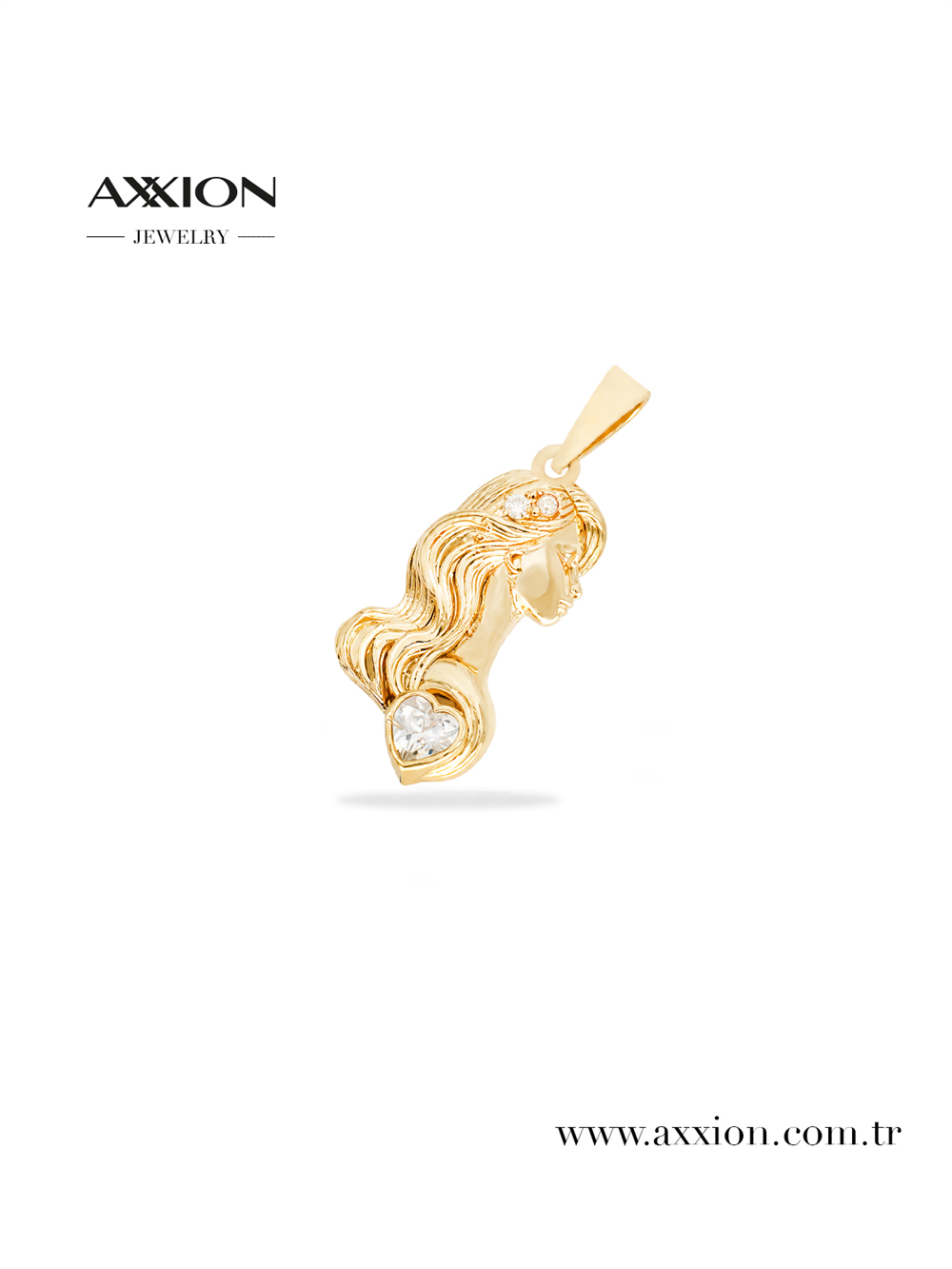 AXXION 14K Kolye Ucu GOLD
