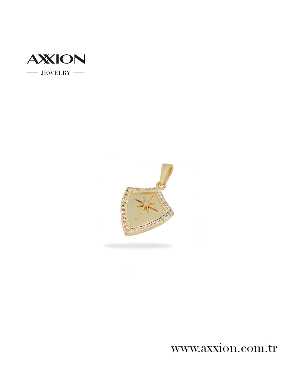 AXXION 14K Kolye Ucu GOLD