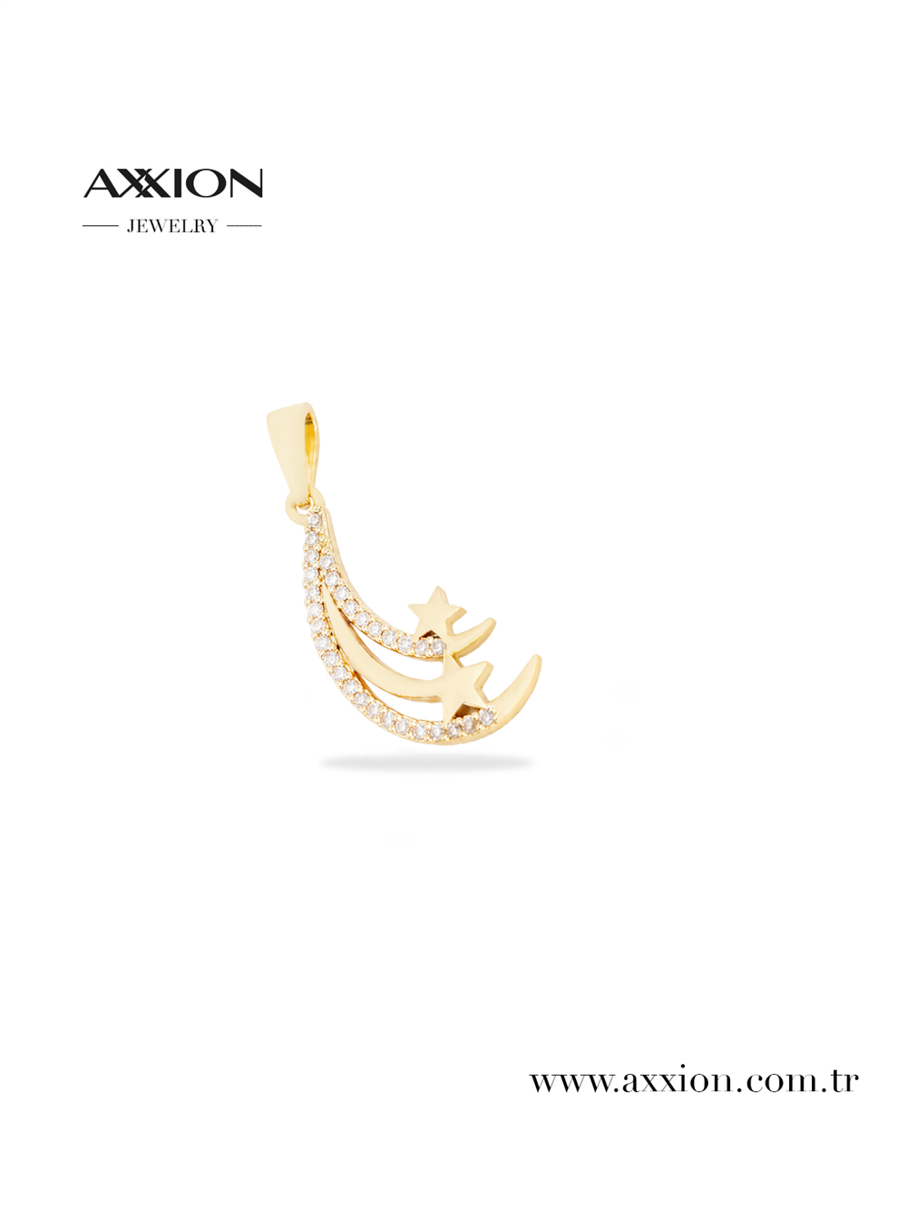 AXXION 14K Kolye Ucu GOLD
