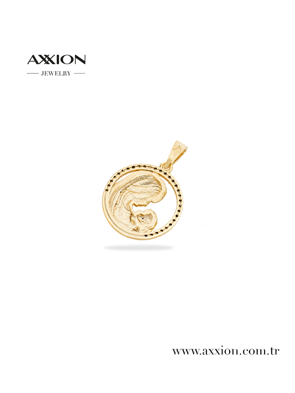 AXXION 14K Kolye Ucu GOLD