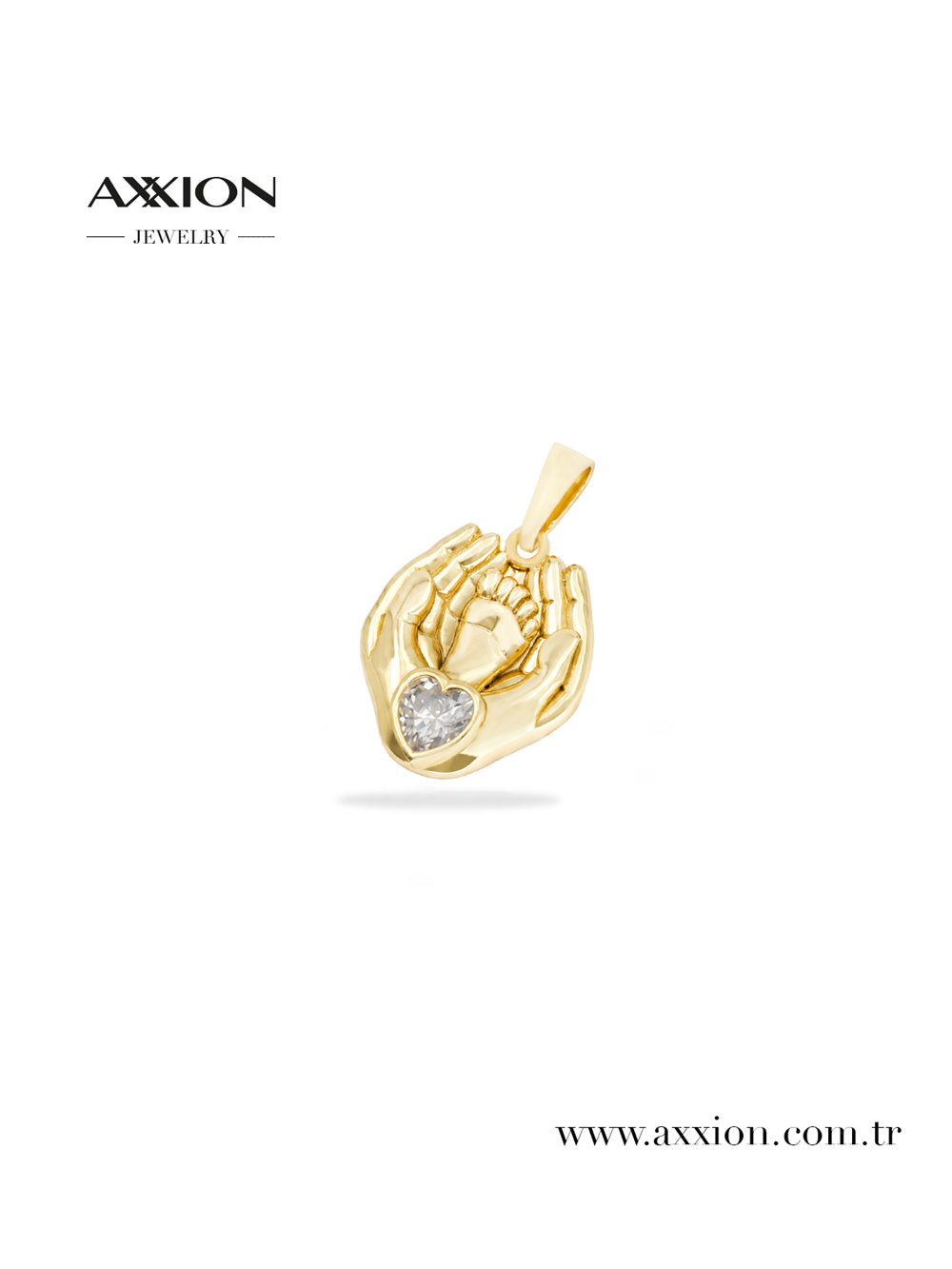 AXXION 14K Kolye Ucu GOLD
