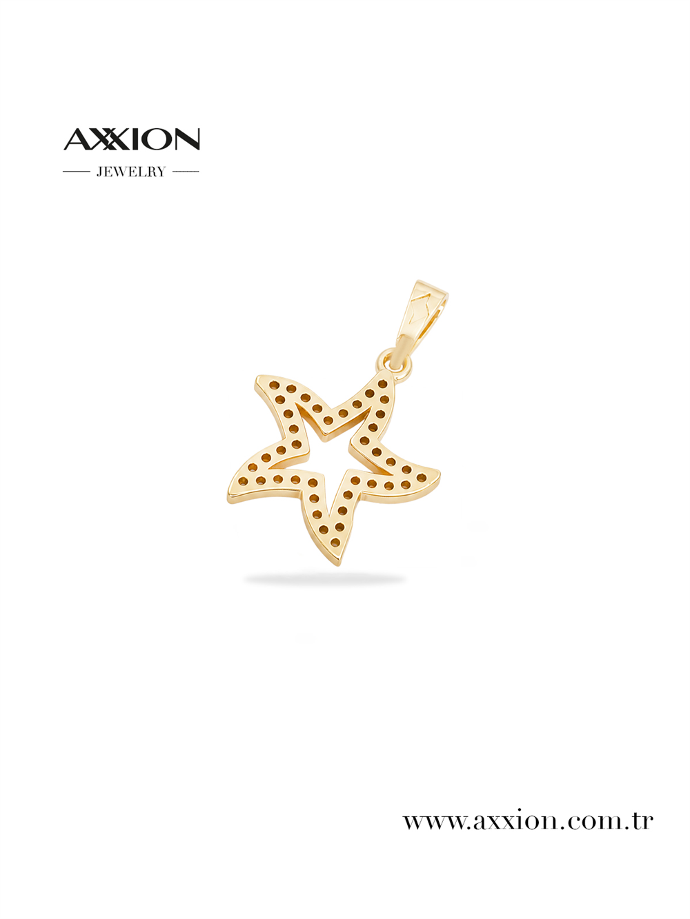 AXXION 14K Kolye Ucu GOLD
