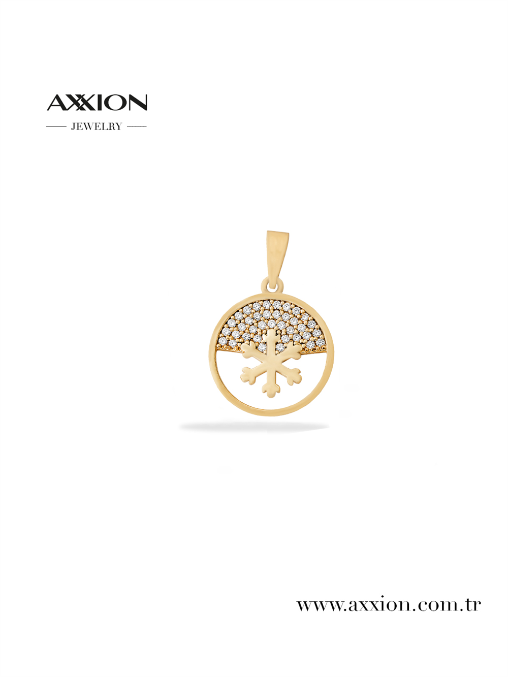 AXXION 14K Kolye Ucu GOLD 12 Adet