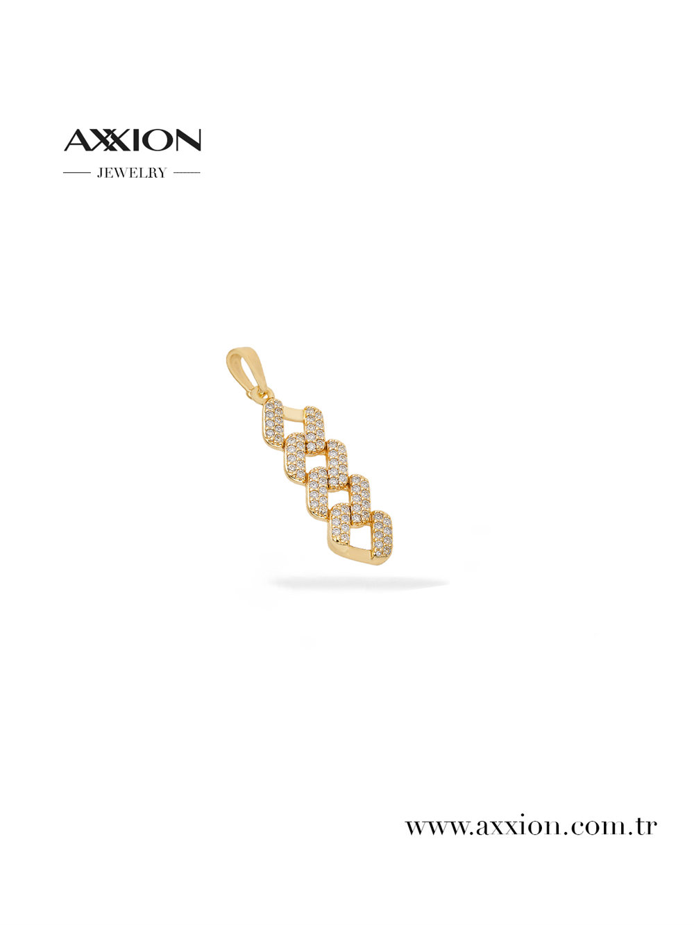 AXXION 14K Kolye Ucu GOLD 12 Adet