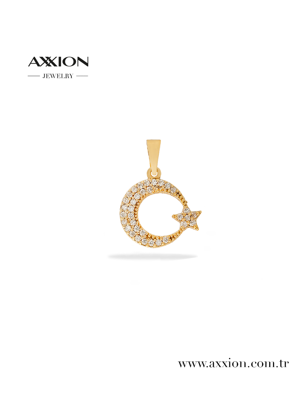AXXION 14K Kolye Ucu GOLD 12 Adet