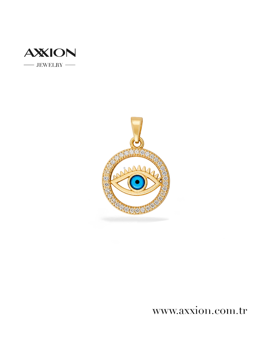 AXXION 14K Kolye Ucu GOLD 12 Adet