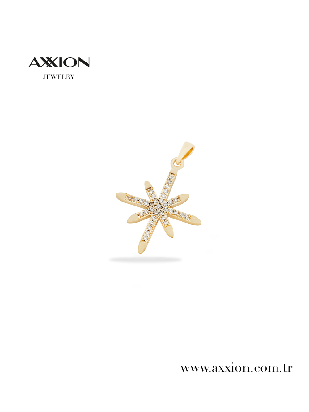 AXXION 14K Kolye Ucu GOLD