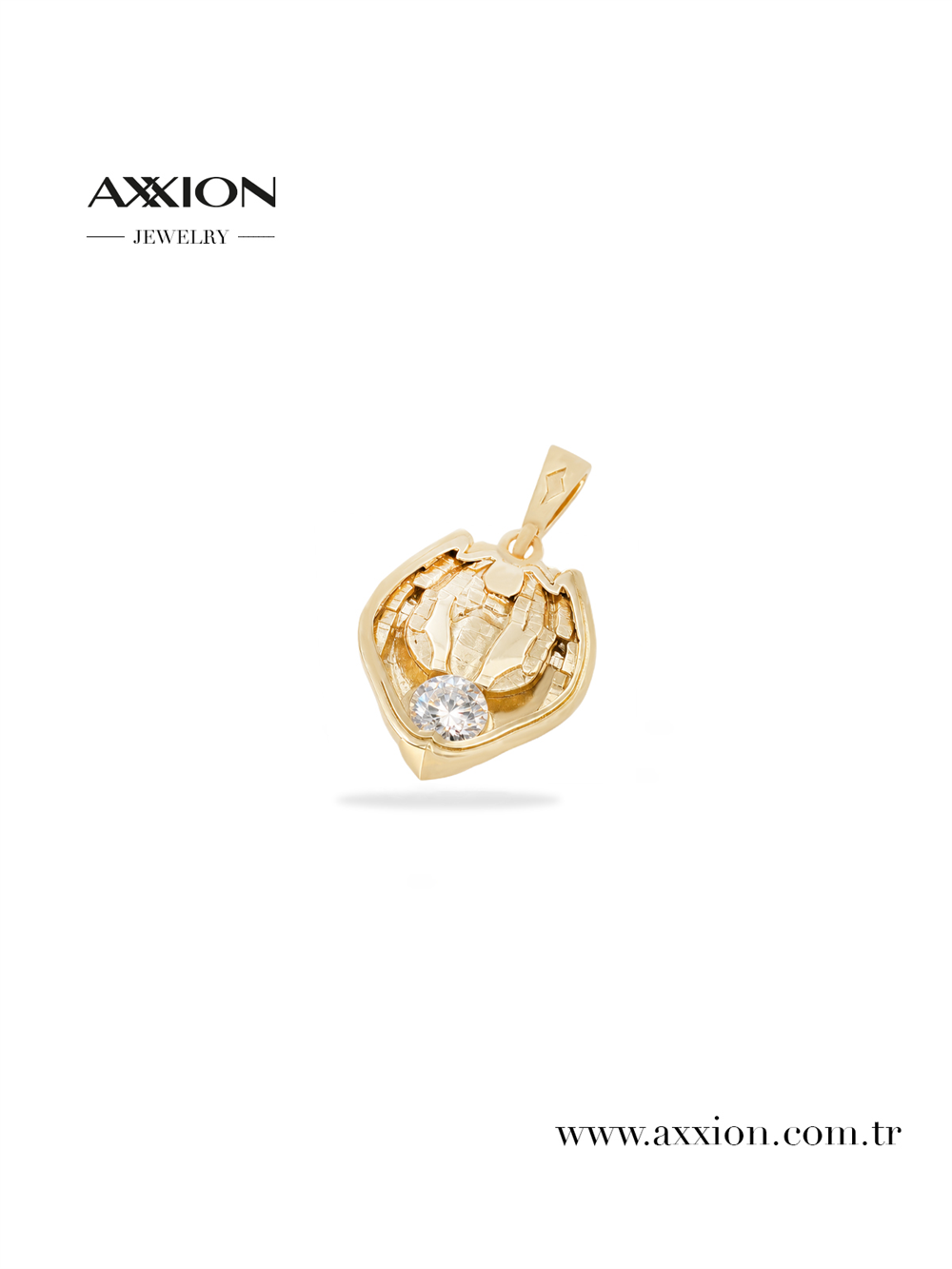 AXXION 14K Kolye Ucu GOLD