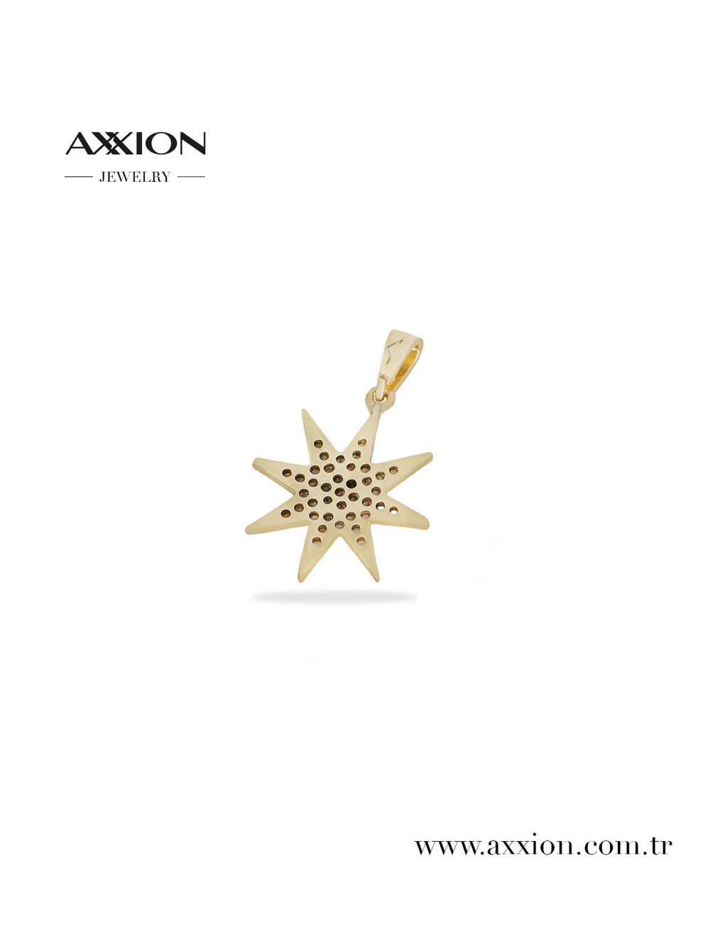 AXXION 14K Kolye Ucu GOLD