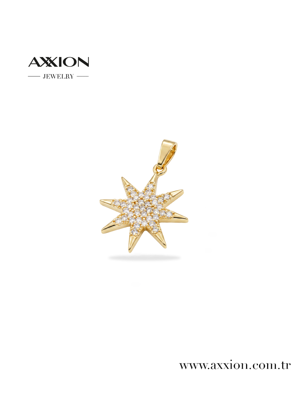 AXXION 14K Kolye Ucu GOLD