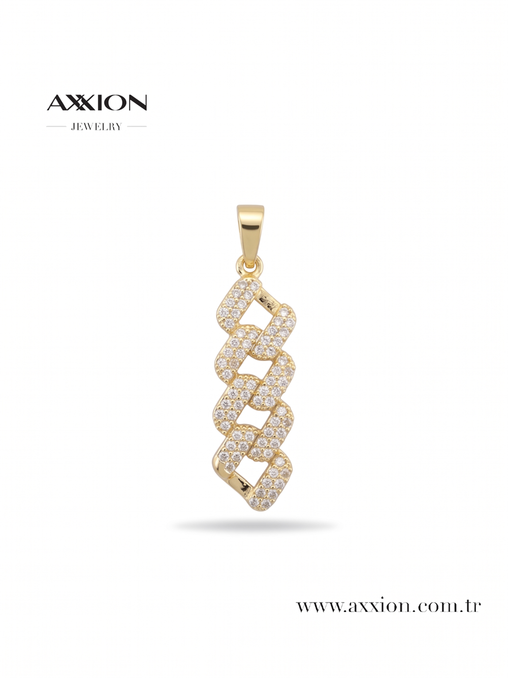 AXXION 14K Kolye Ucu GOLD