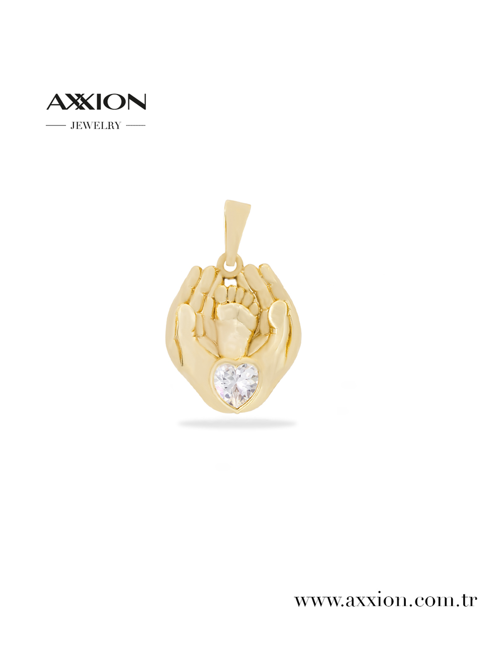AXXION 14K Kolye Ucu GOLD