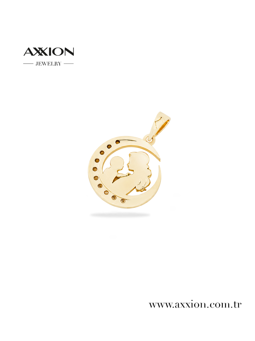 AXXION 14K Kolye Ucu GOLD