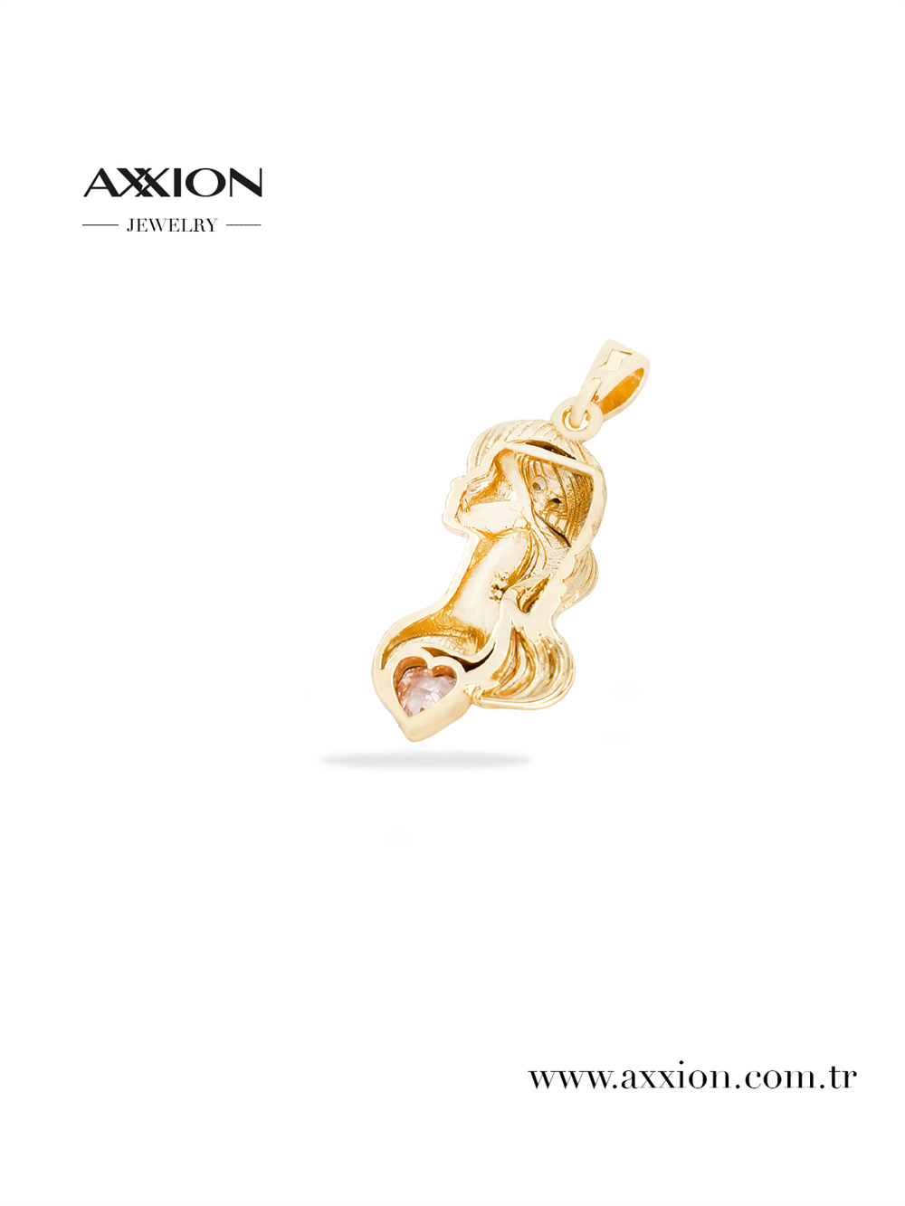 AXXION 14K Kolye Ucu GOLD