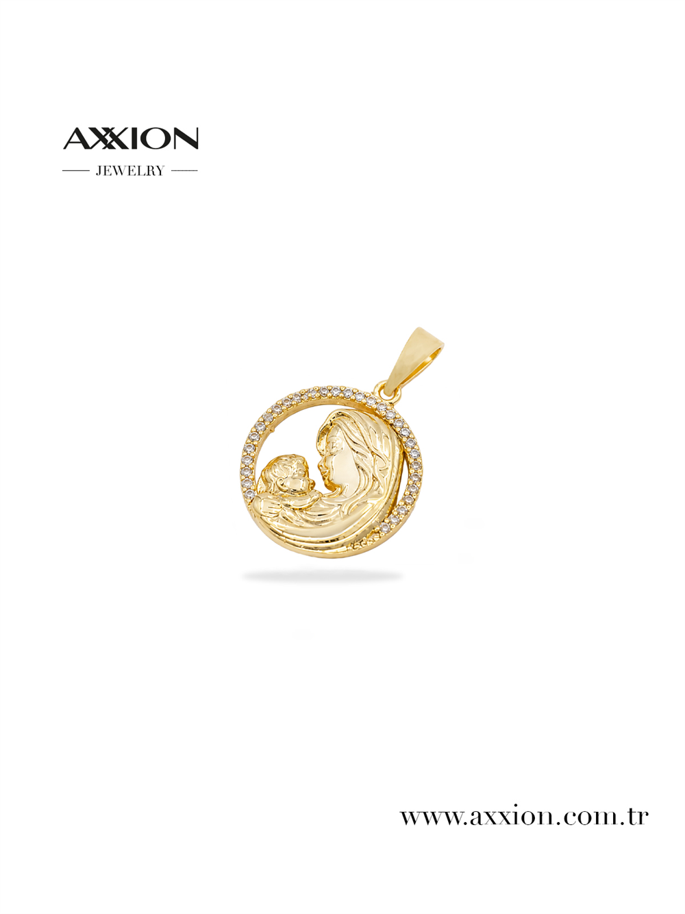 AXXION 14K Kolye Ucu GOLD