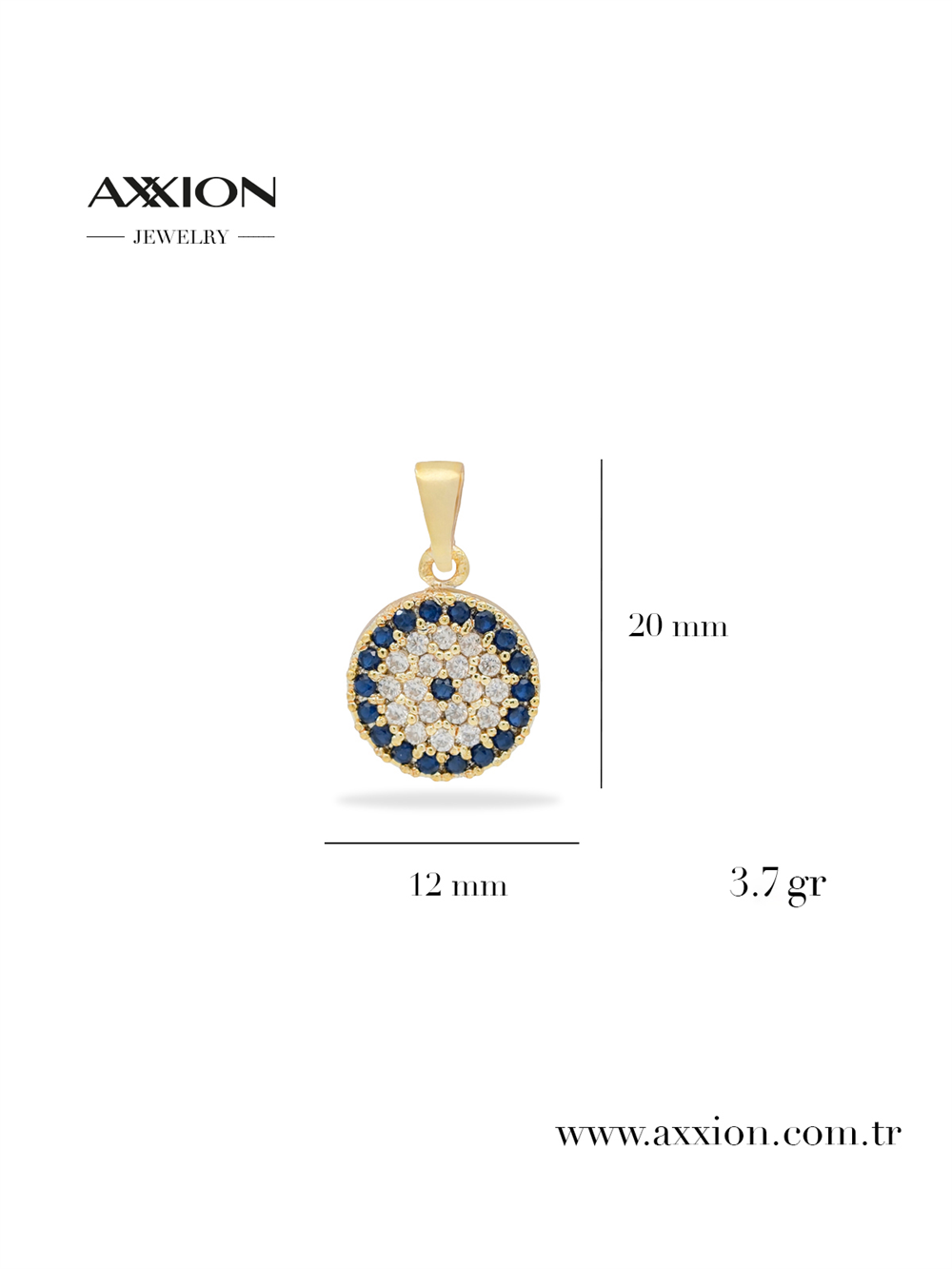 AXXION 14K Kolye Ucu GOLD
