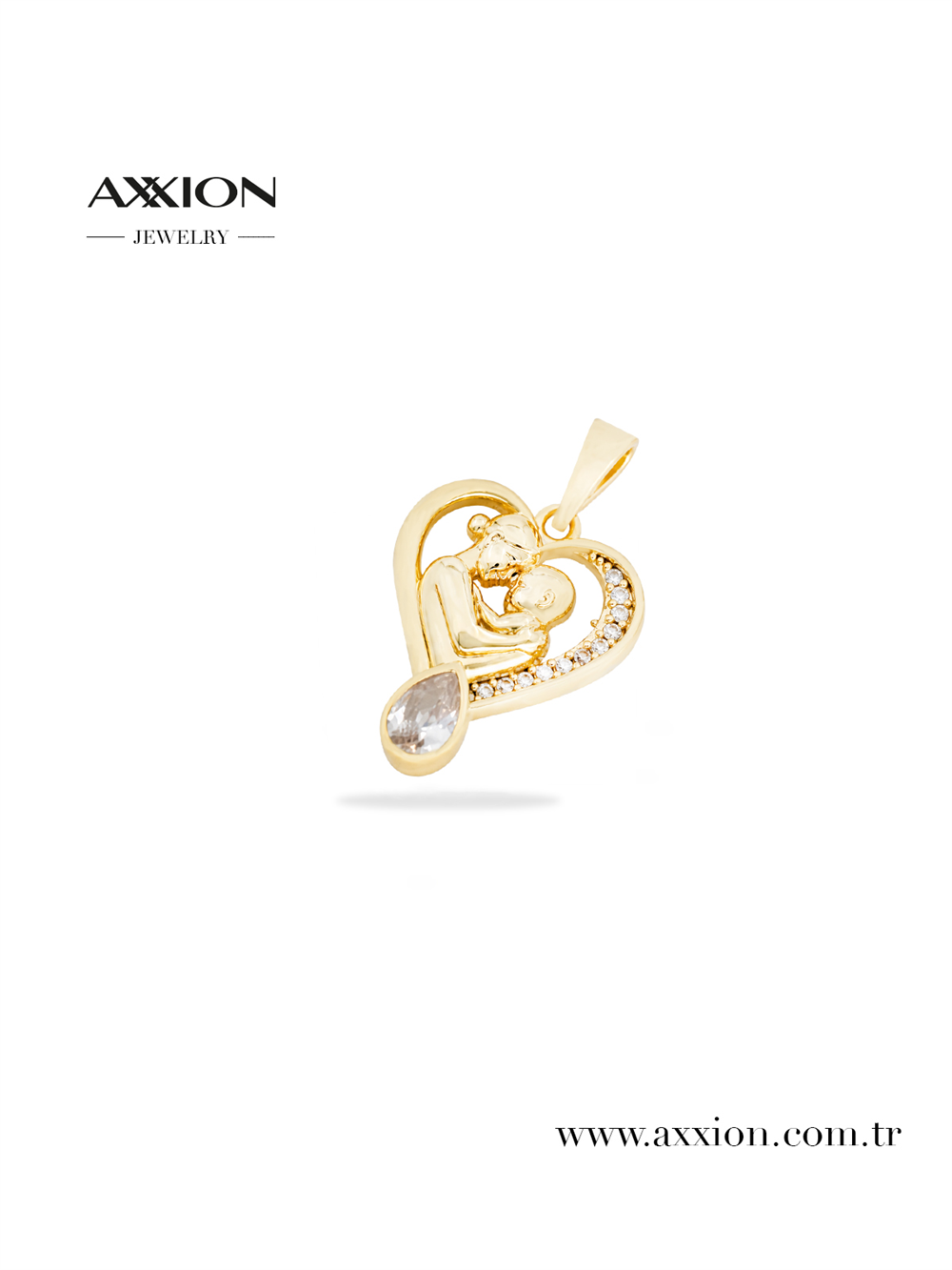 AXXION 14K Kolye Ucu GOLD