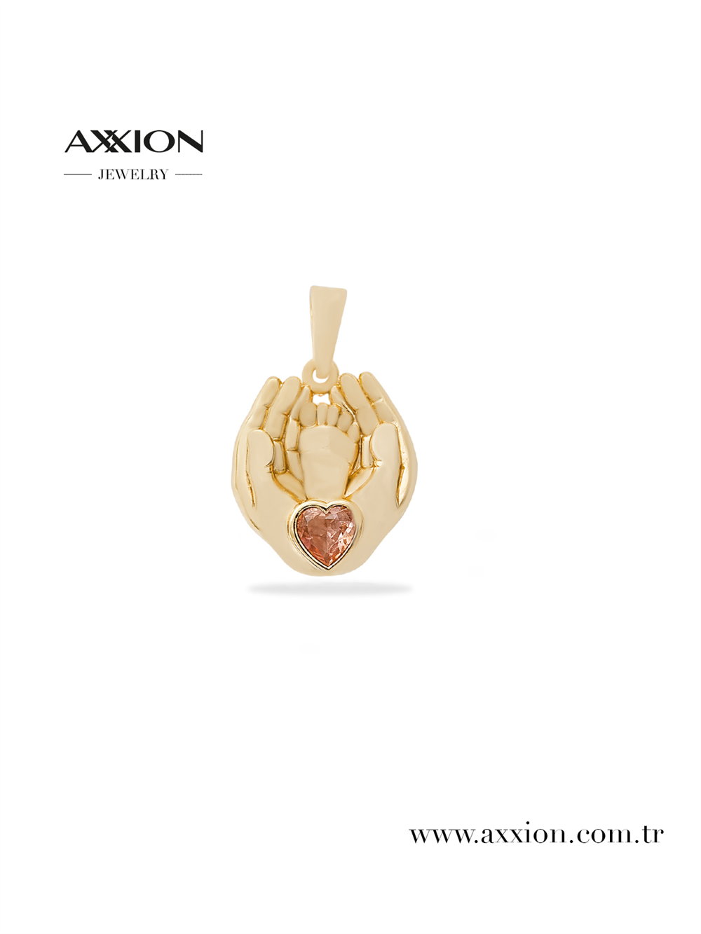 AXXION 14K Kolye Ucu GOLD