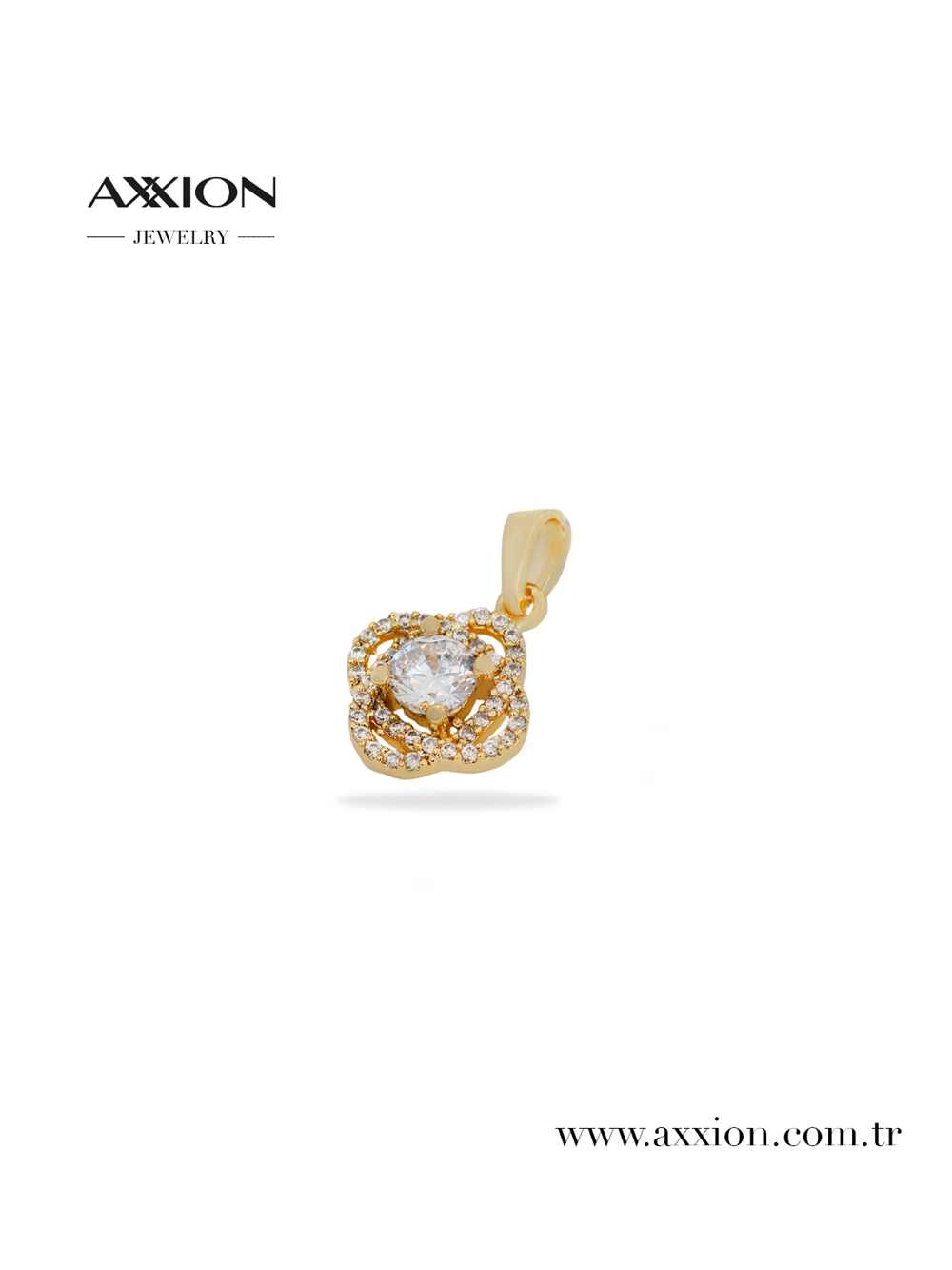 AXXION 14K Kolye Ucu GOLD