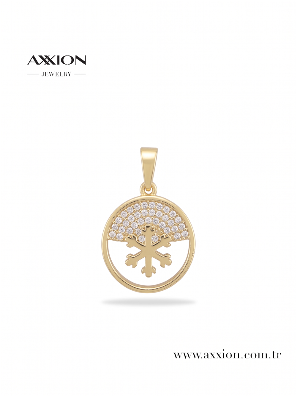 AXXION 14K Kolye Ucu GOLD