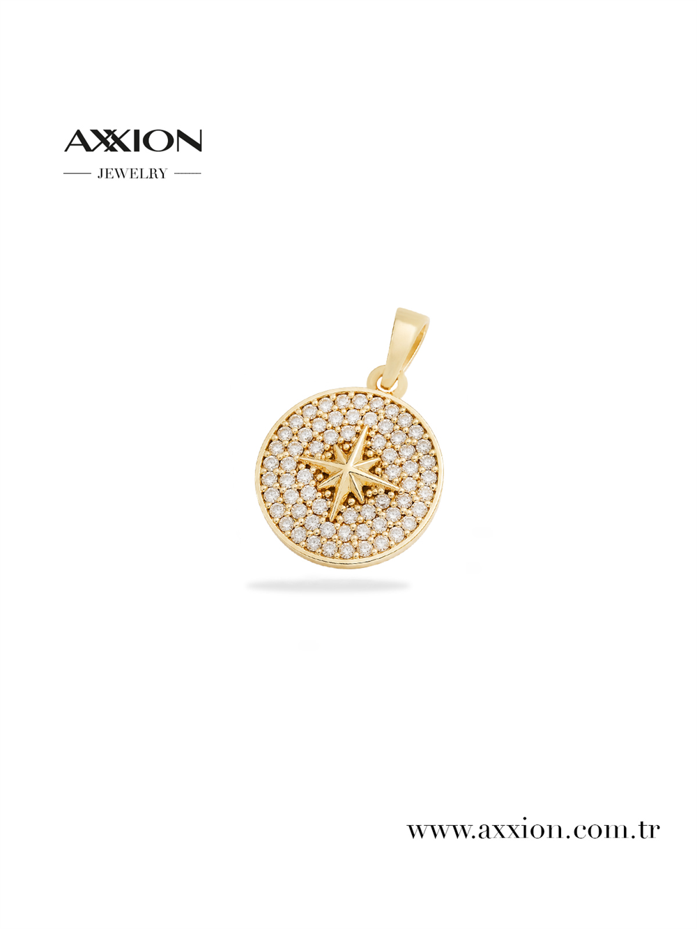 AXXION 14K Kolye Ucu GOLD