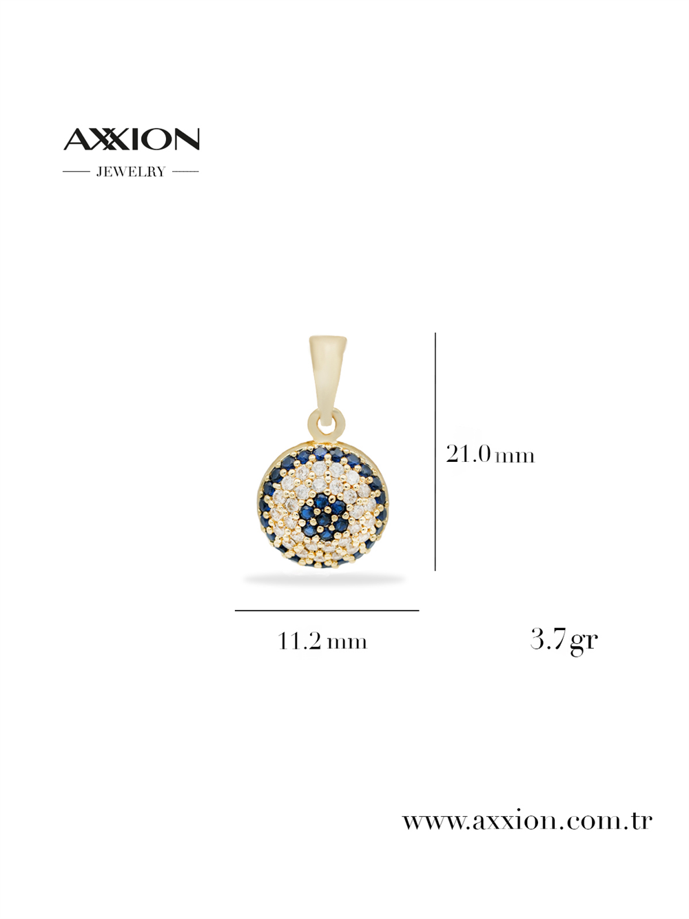 AXXION 14K Kolye Ucu GOLD