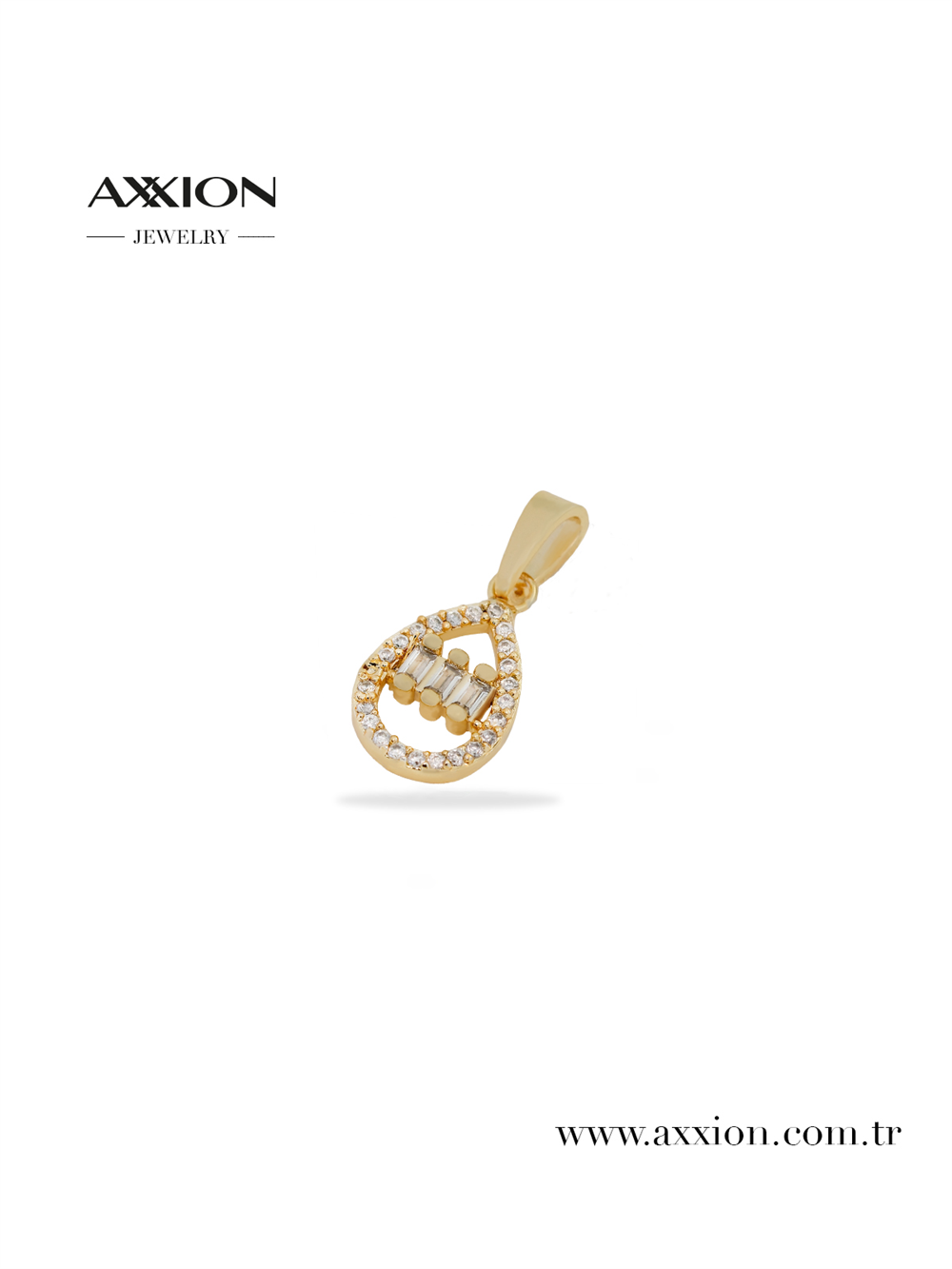 AXXION 14K Kolye Ucu GOLD