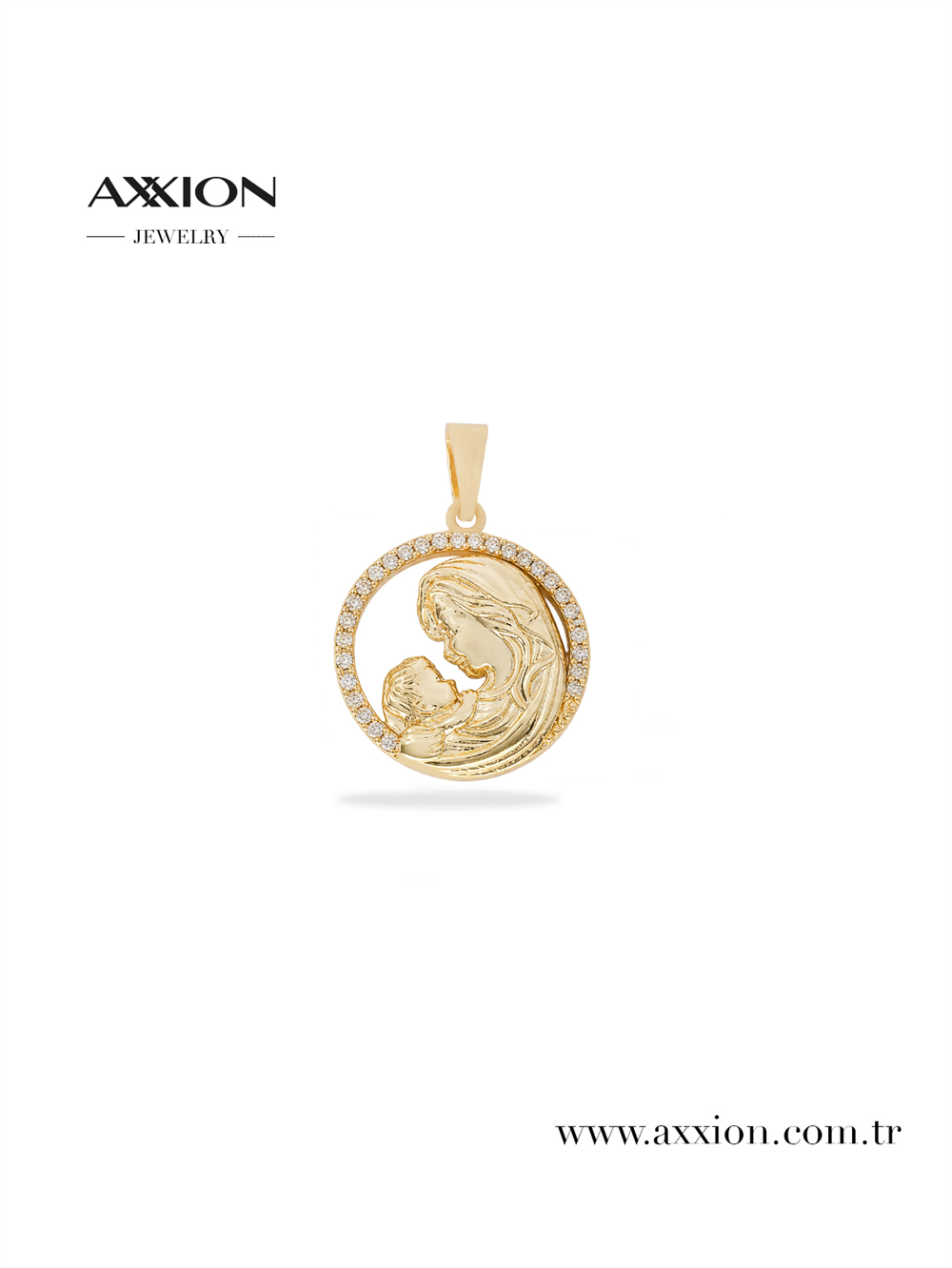 AXXION 14K Kolye Ucu GOLD