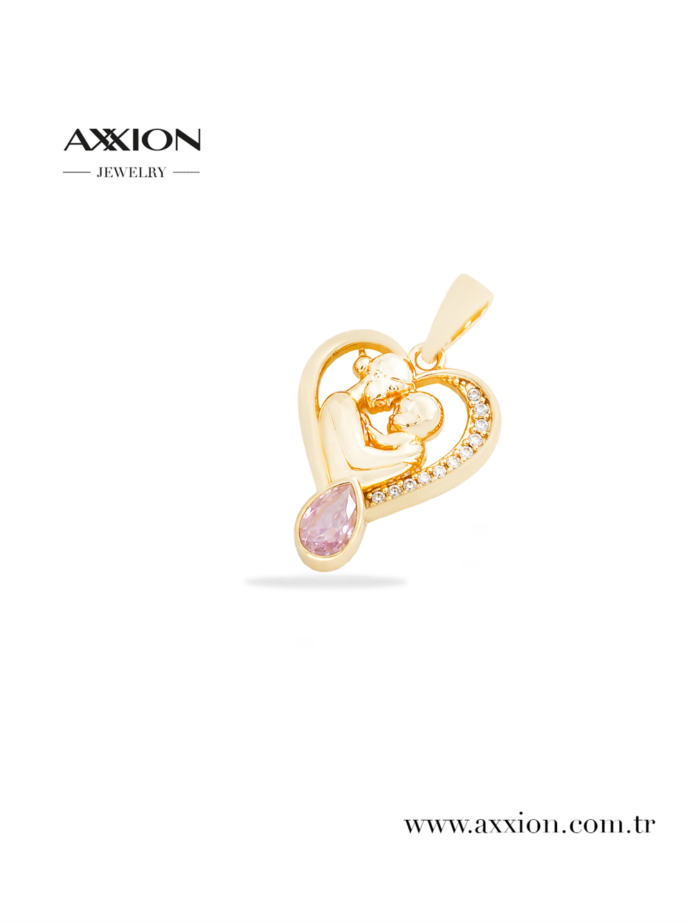 AXXION 14K Kolye Ucu GOLD