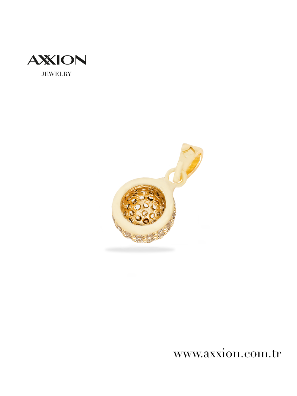 AXXION 14K Kolye Ucu GOLD