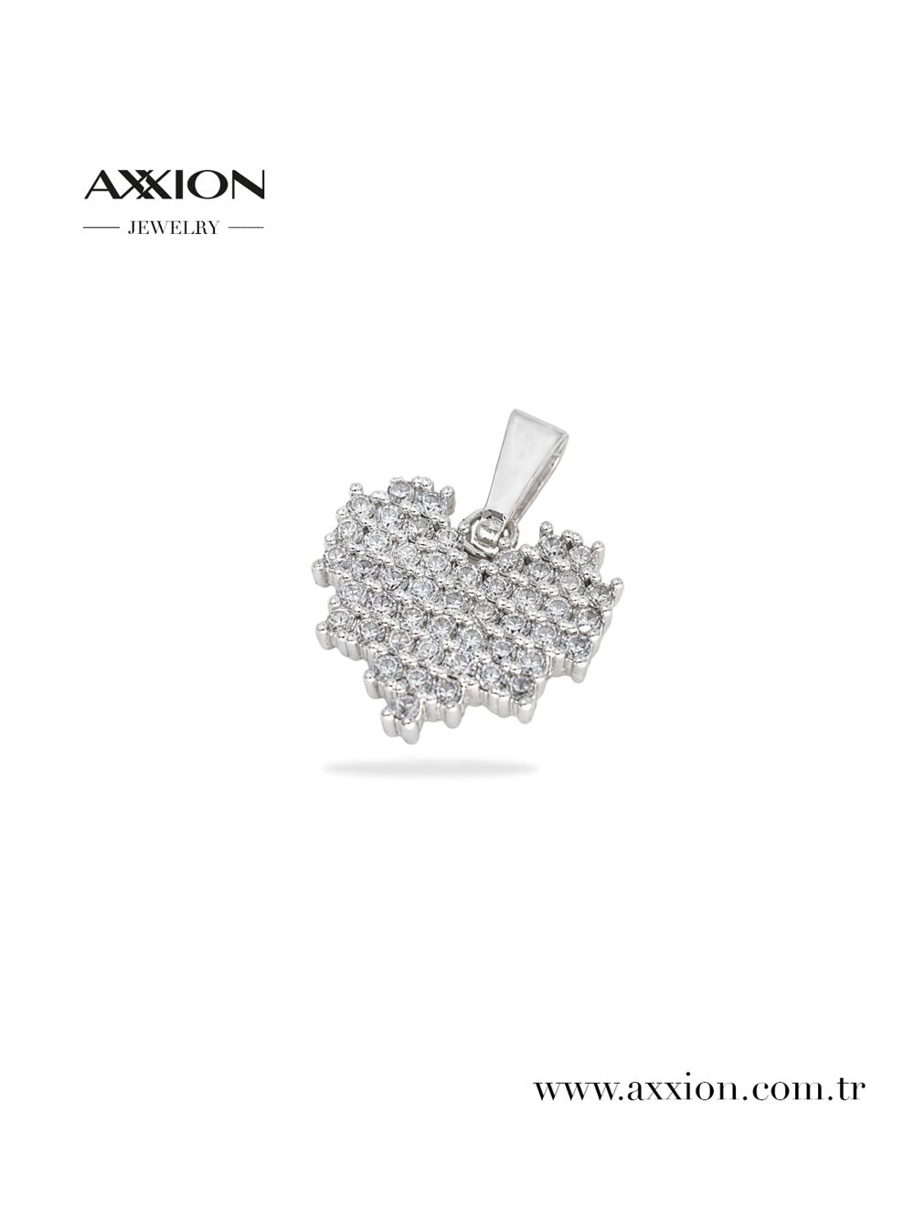 AXXION 14K Kolye Ucu SILVER