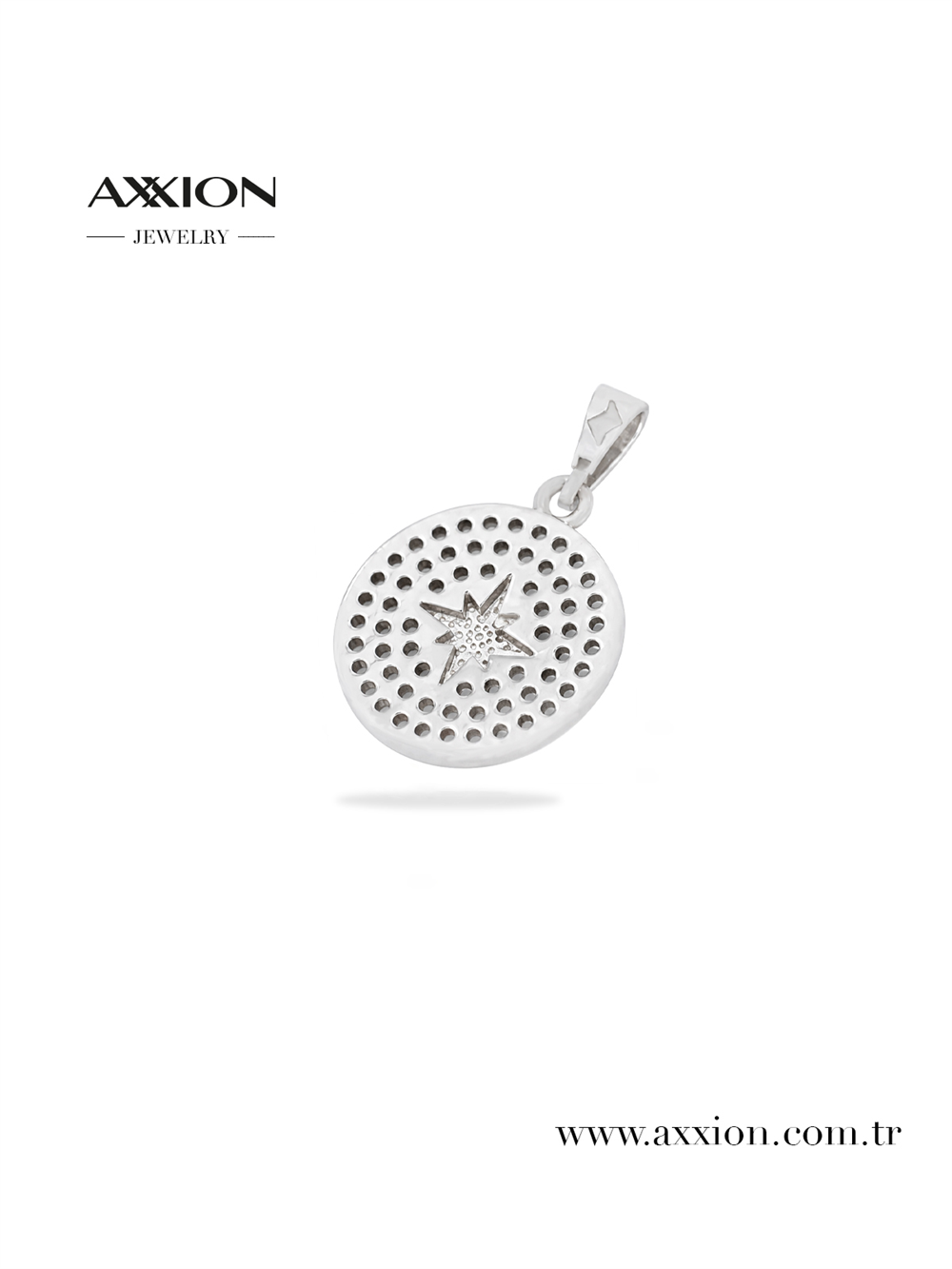 AXXION 14K Kolye Ucu SILVER