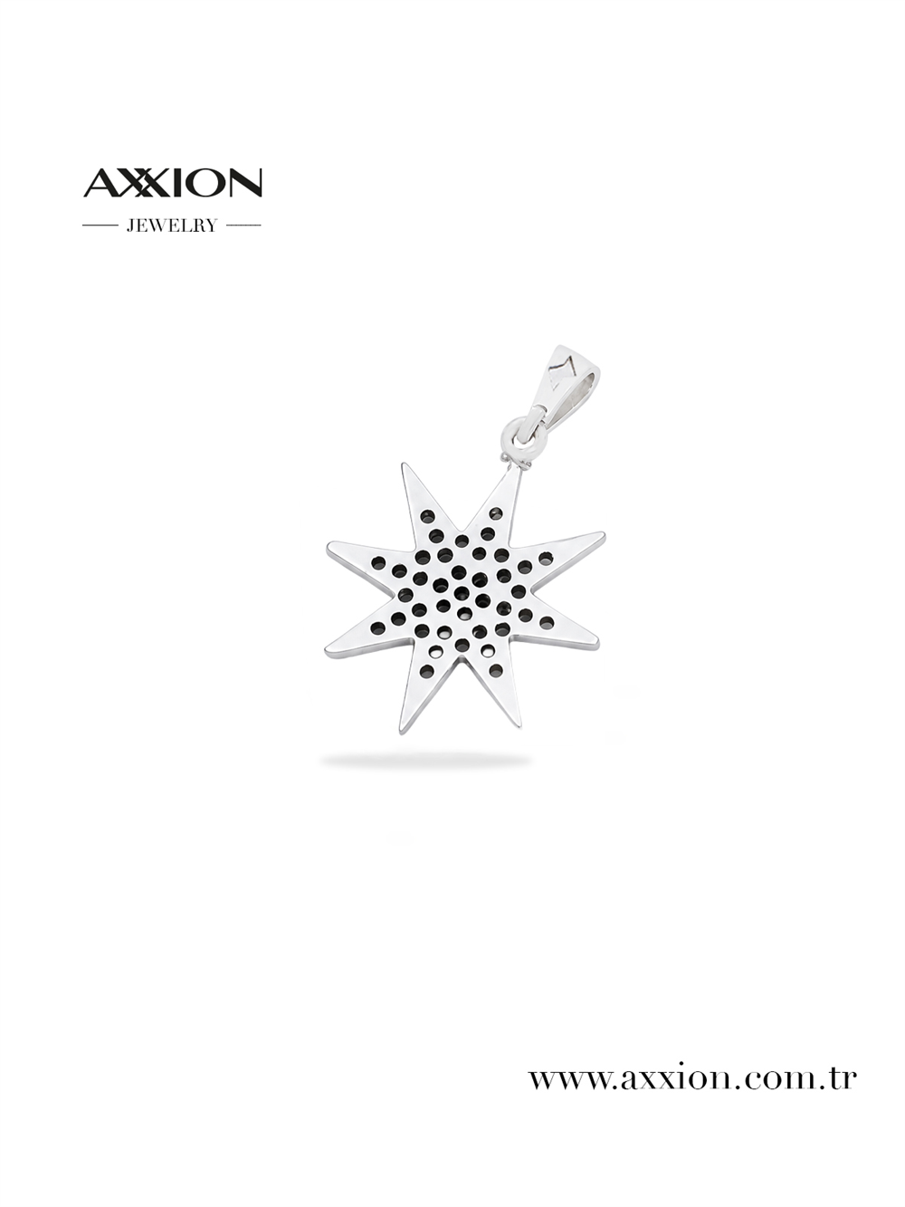 AXXION 14K Kolye Ucu SILVER