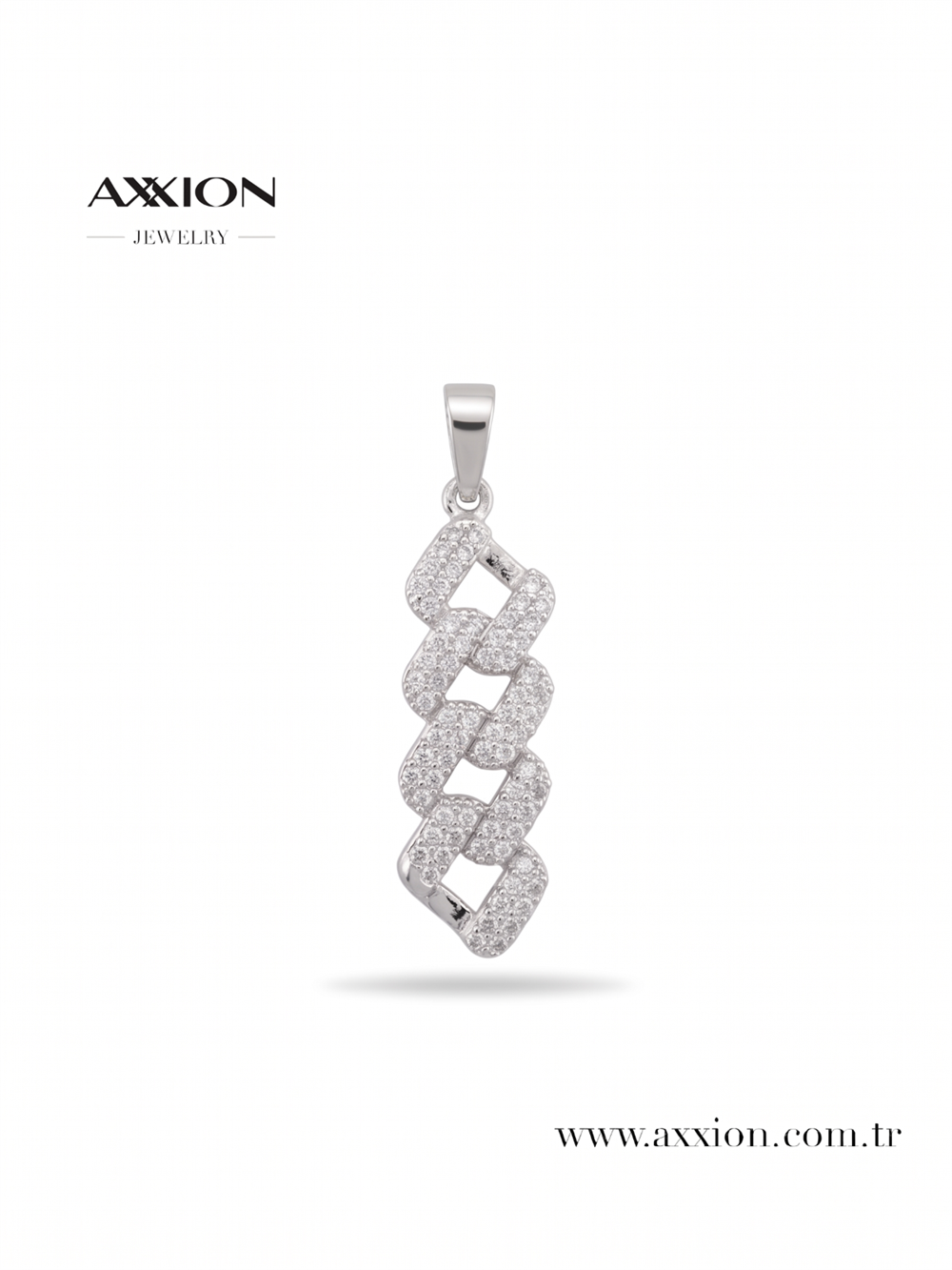 AXXION 14K Kolye Ucu SILVER