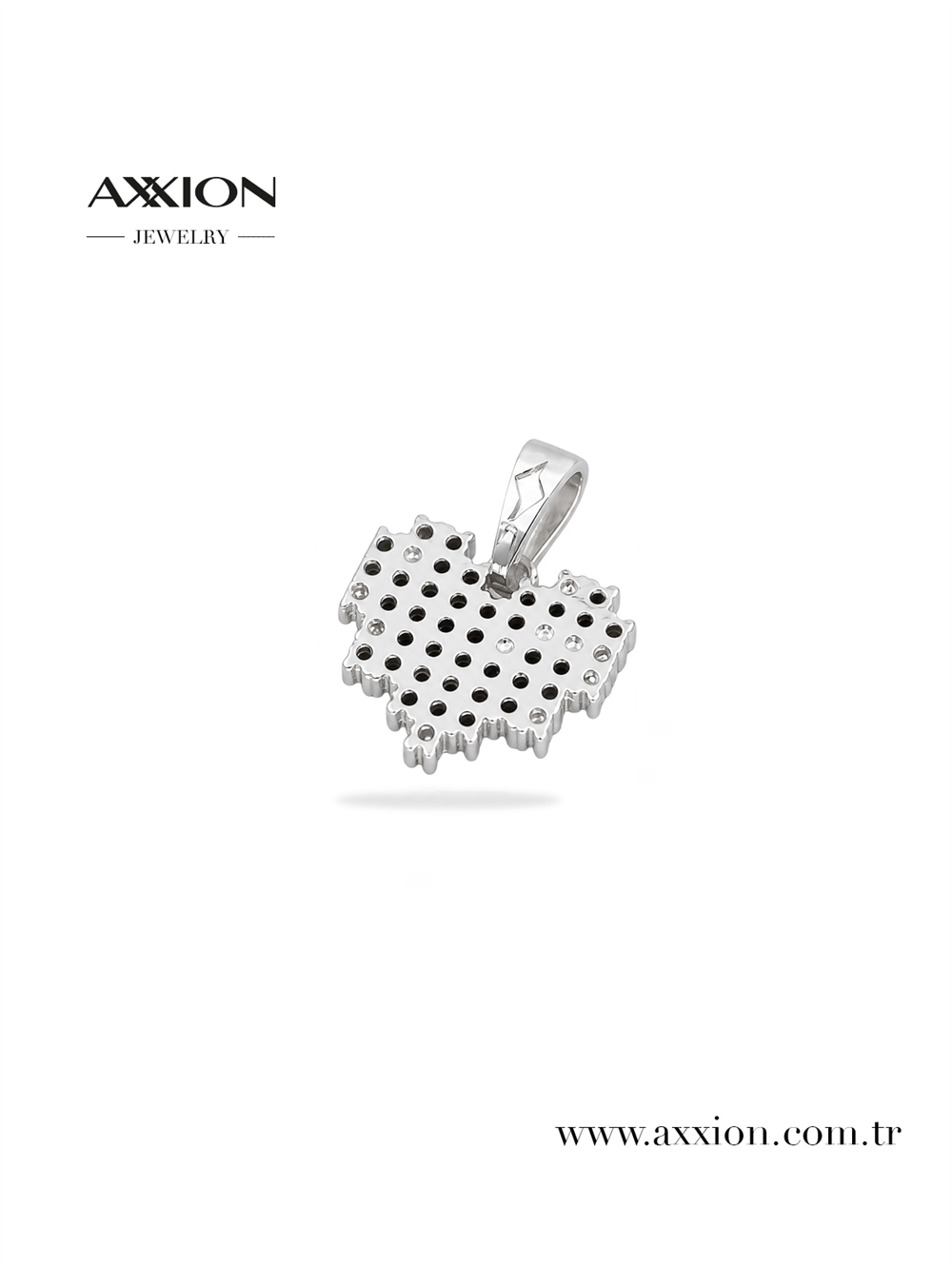 AXXION 14K Kolye Ucu SILVER