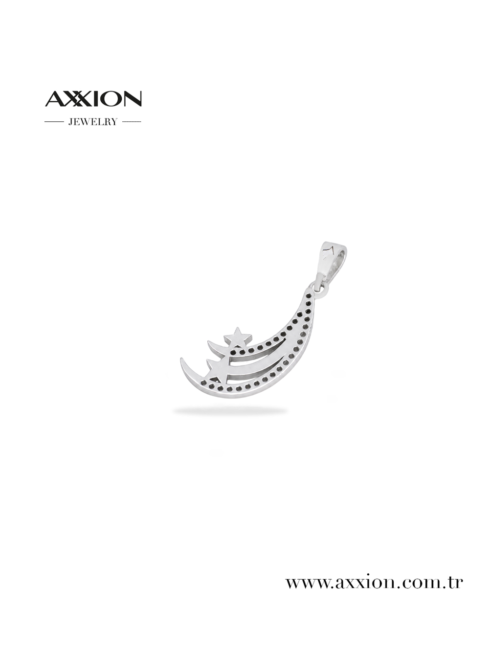 AXXION 14K Kolye Ucu SILVER