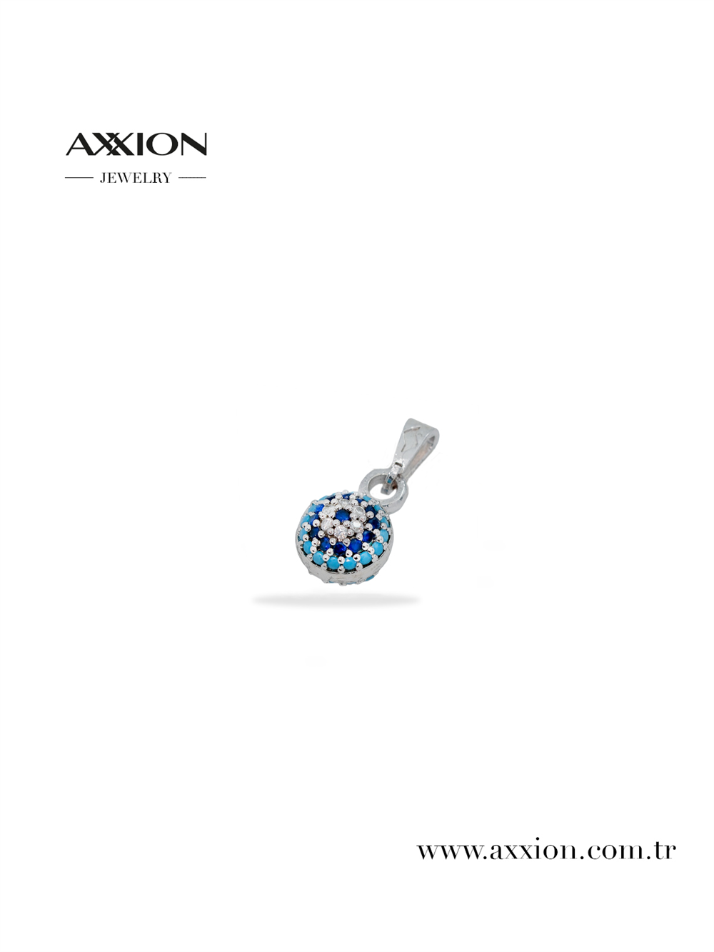 AXXION 14K Kolye Ucu SILVER