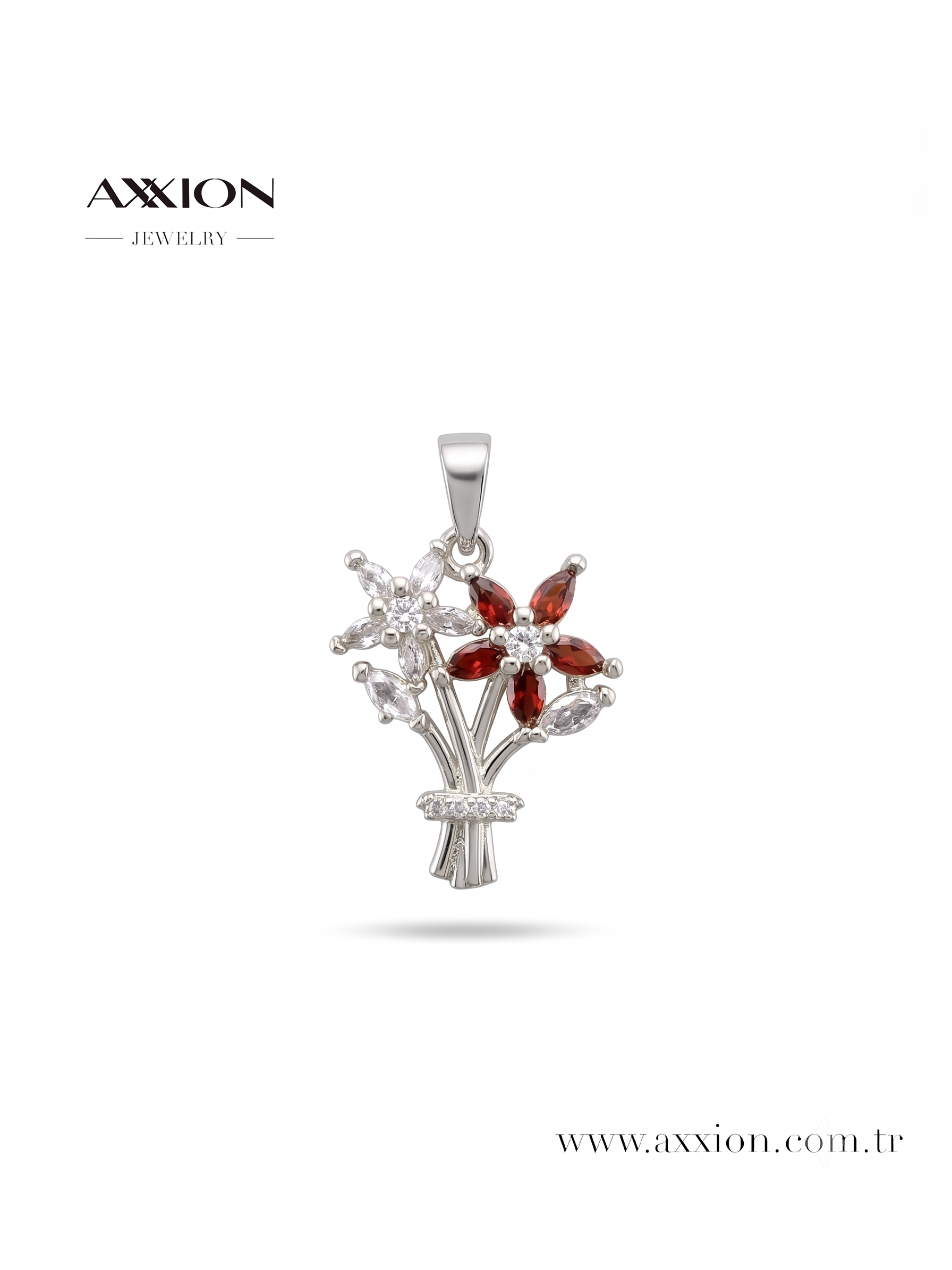 AXXION 14K Kolye Ucu SILVER