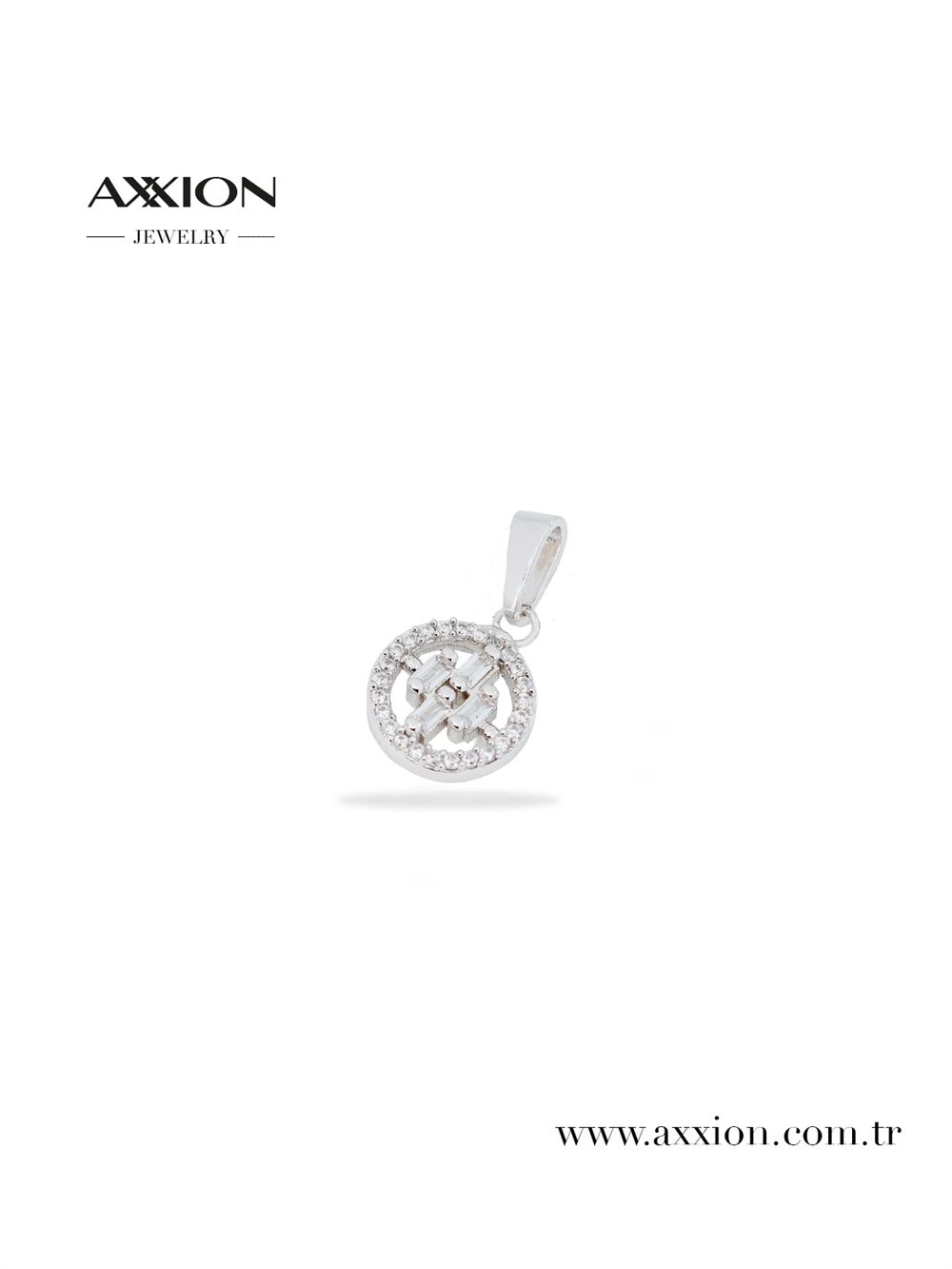 AXXION 14K Kolye Ucu SILVER