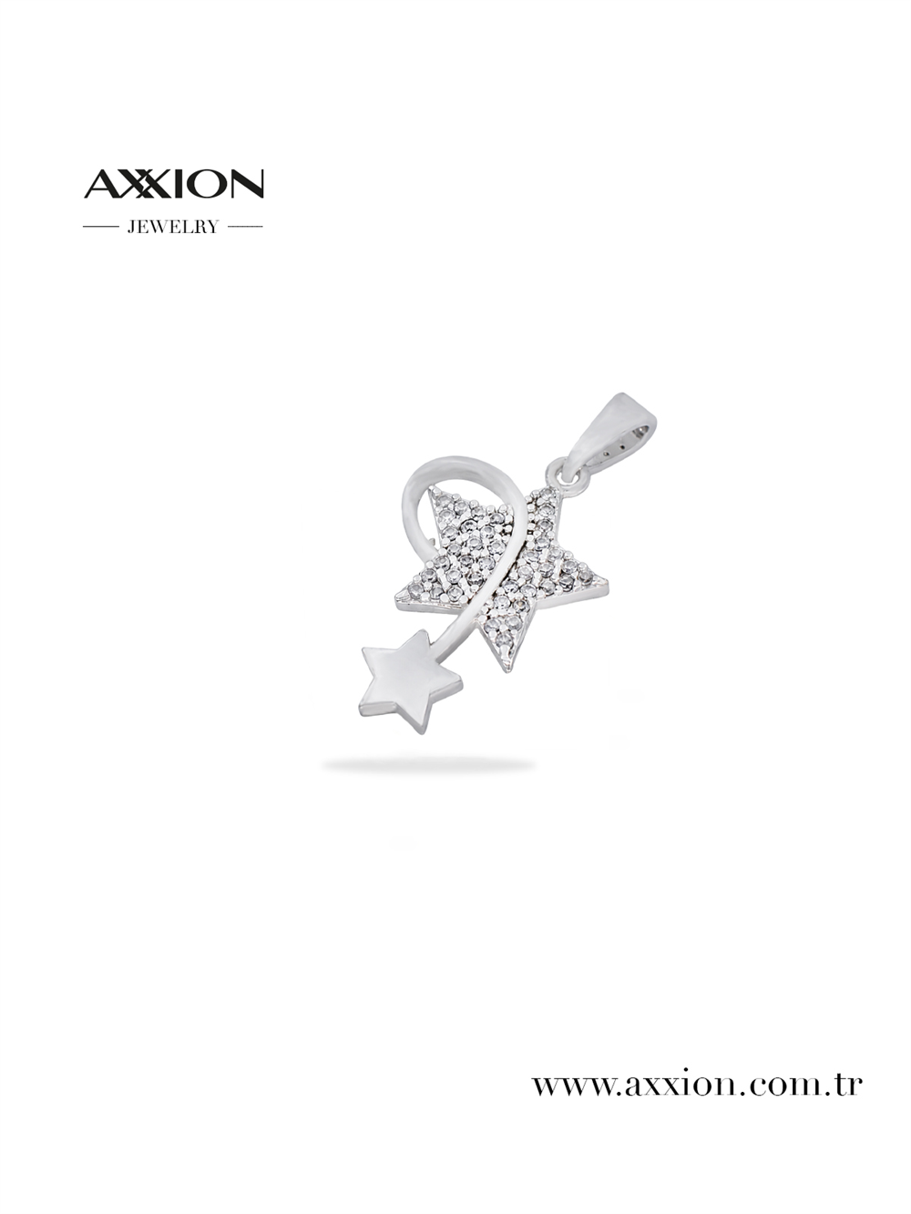 AXXION 14K Kolye Ucu SILVER