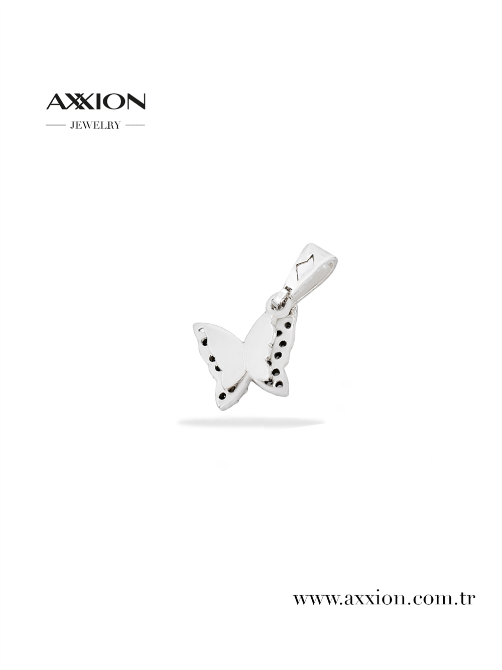 AXXION 14K Kolye Ucu SILVER 12 Adet