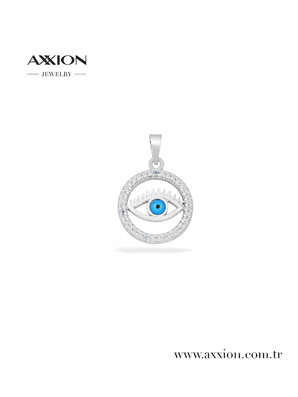 AXXION 14K Kolye Ucu SILVER 12 Adet